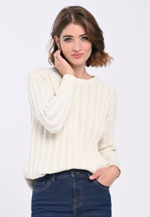 Długi sweter S-LANA. Vintage.