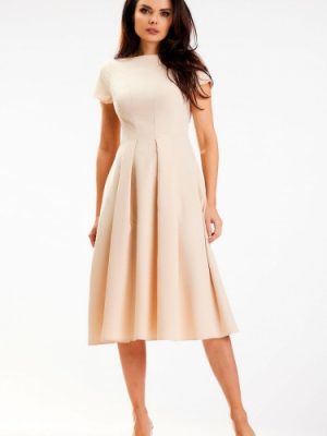 Sukienka Model A569 Beige - awama.