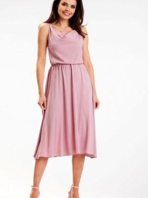Sukienka Model A579 Dirty Pink - awama.
