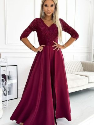 Sukienka Model Amber 309-9 Bordo - Numoco.