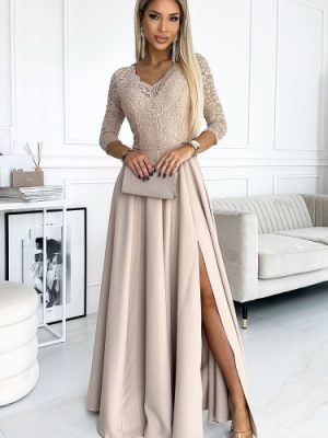 Sukienka Model Amber 309-10 Beige - Numoco.