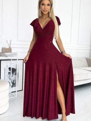 Sukienka Model Crystal 411-8 Bordo - Numoco.