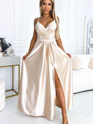 Sukienka Model Juliet 512-3 Beige - Numoco.