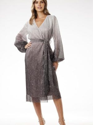 Sukienka Model A702 Silver - awama.