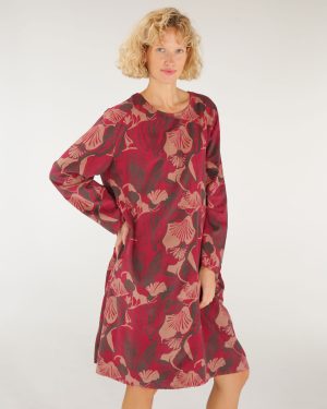 Różowa sukienka mini.