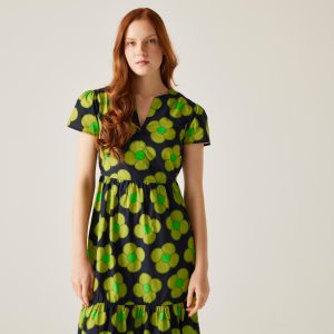 Sukienka casual damska Orla Kiely Tiered Midi.