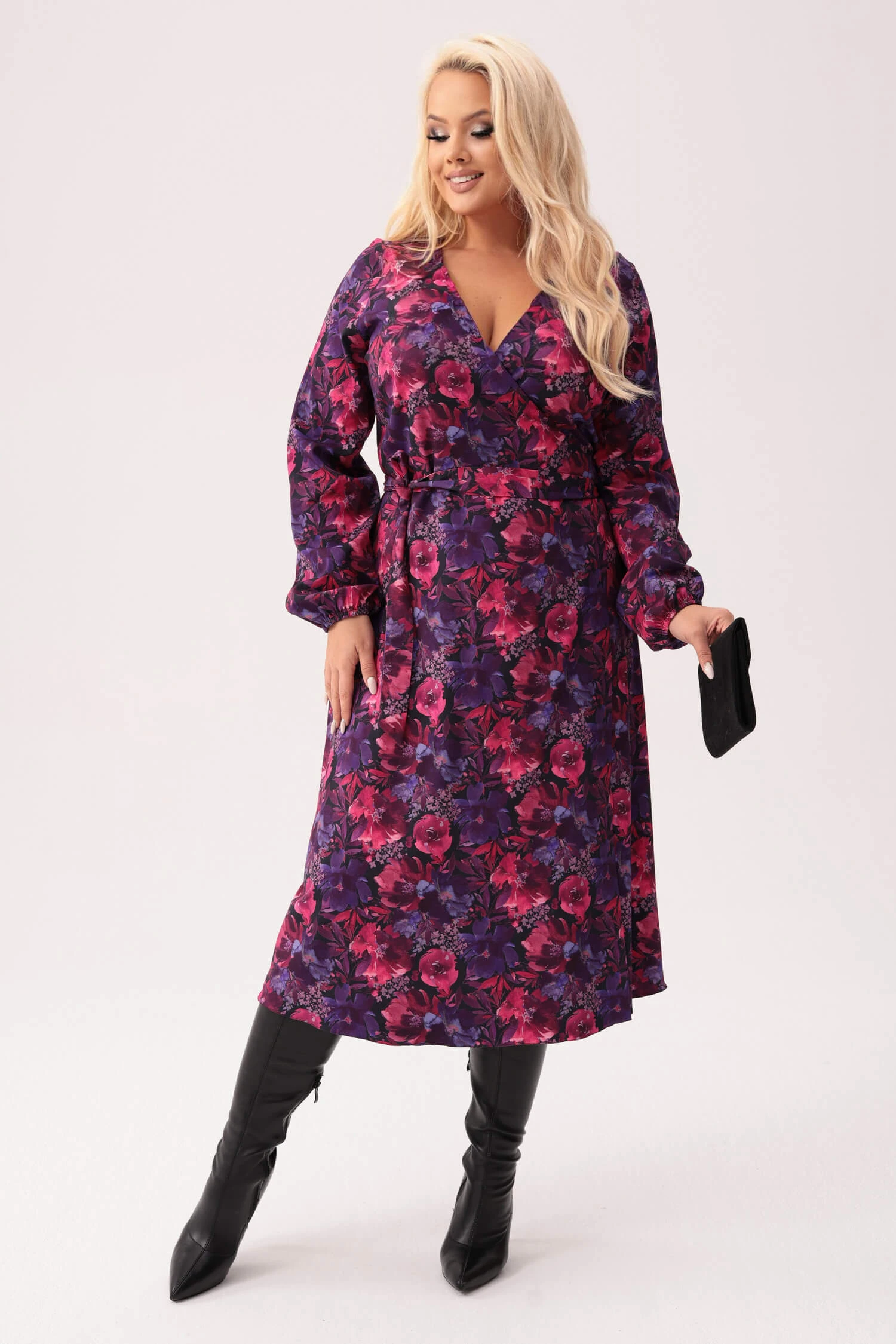 Sukienka Florina - kobiecość i lekkość w każdym detalu PLUS SIZE XXL.