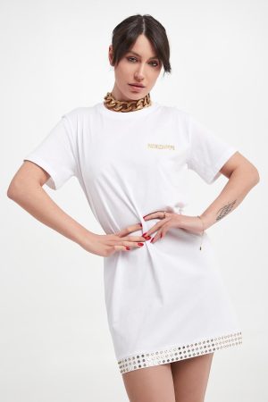 Sukienka mini typu T-shirt PATRIZIA PEPE.