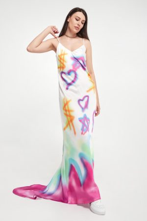 Sukienka maxi TWINSET ACTITUDE.